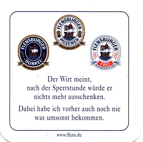 flensburg fl-sh flens spruch 4fbg 6b (quad185-der wirt-www auen)